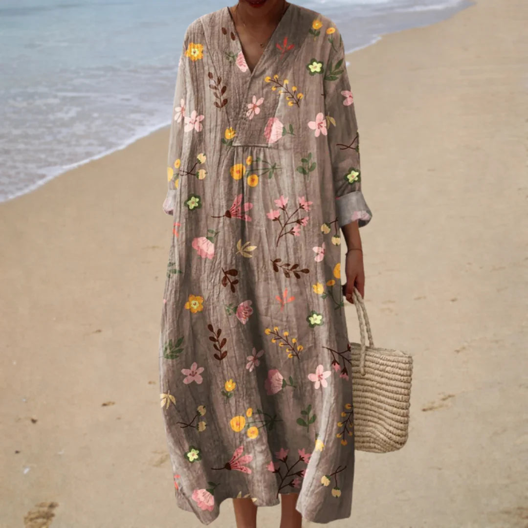 Vestido de Verano Estampado y Favorecedor
