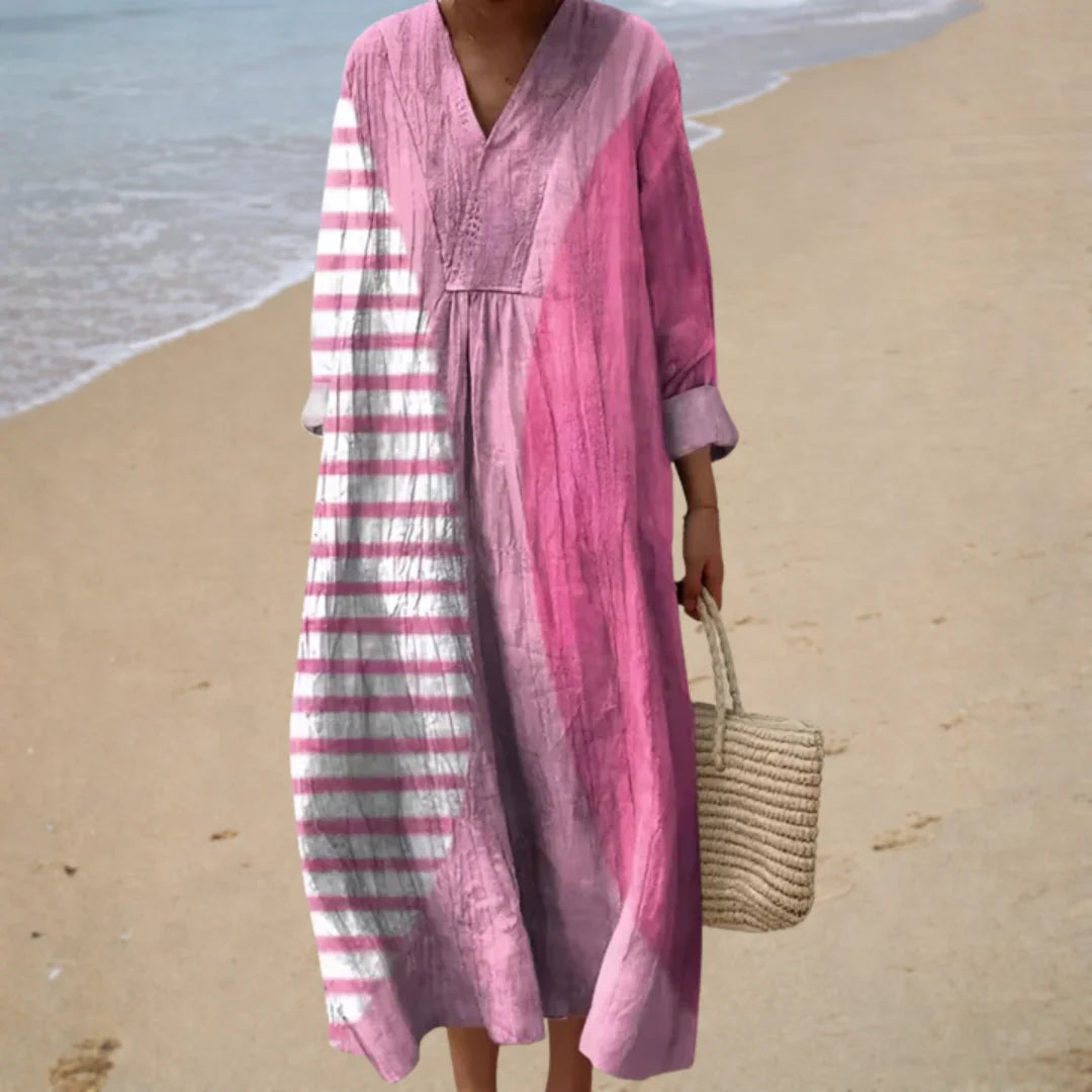 Vestido de Verano Estampado y Favorecedor