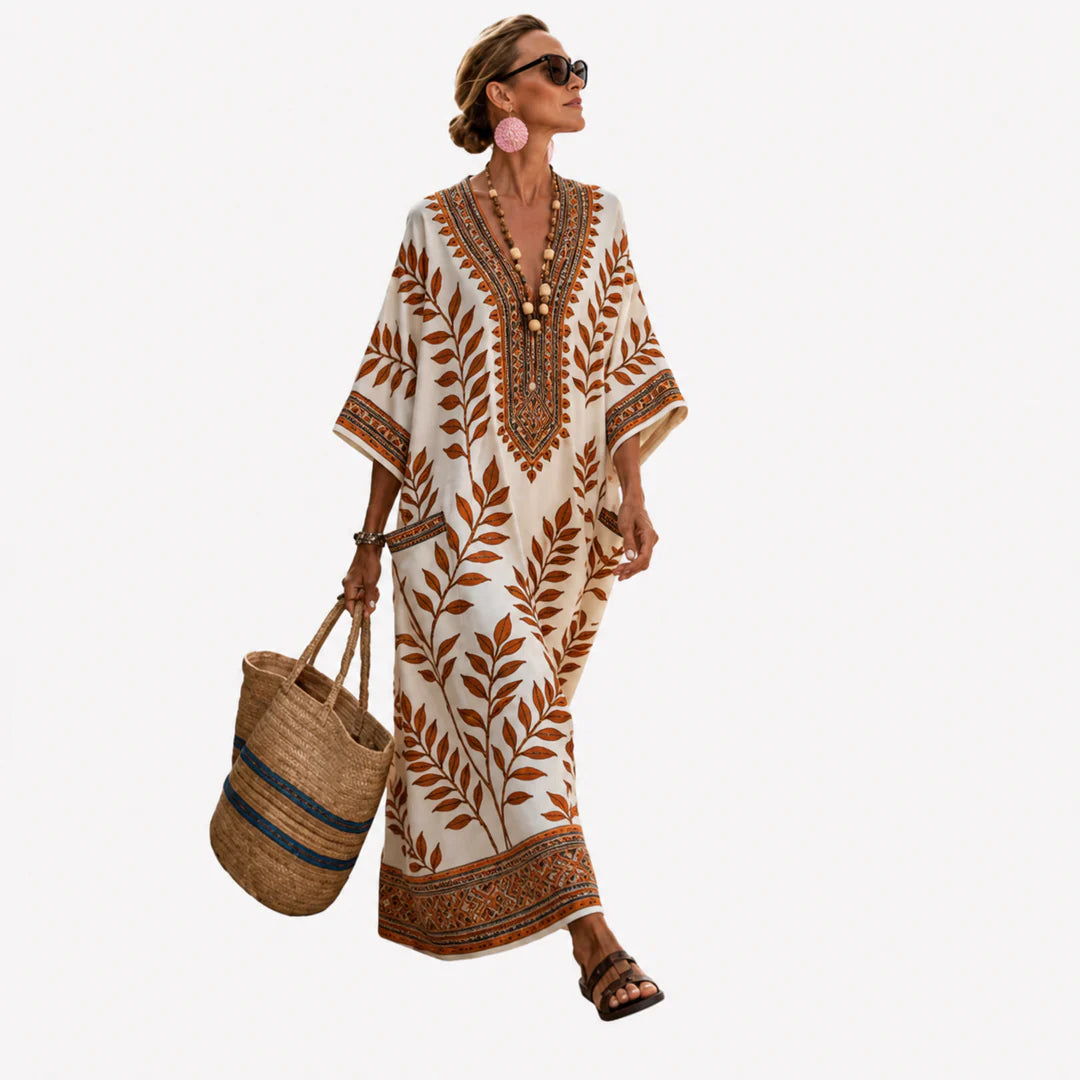 Caftán Largo Cómodo y Fluido