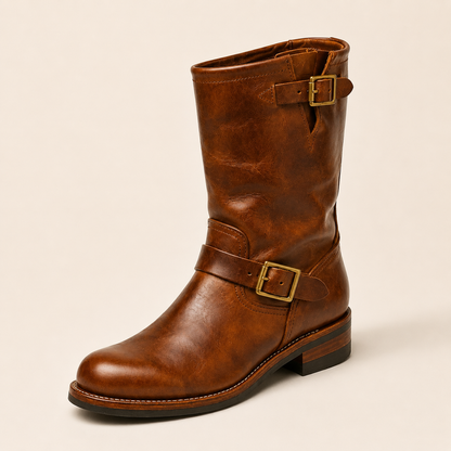 Botas Bancroft de Piel Estilo Vintage