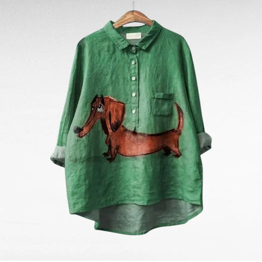 Blusa Estampado Canino