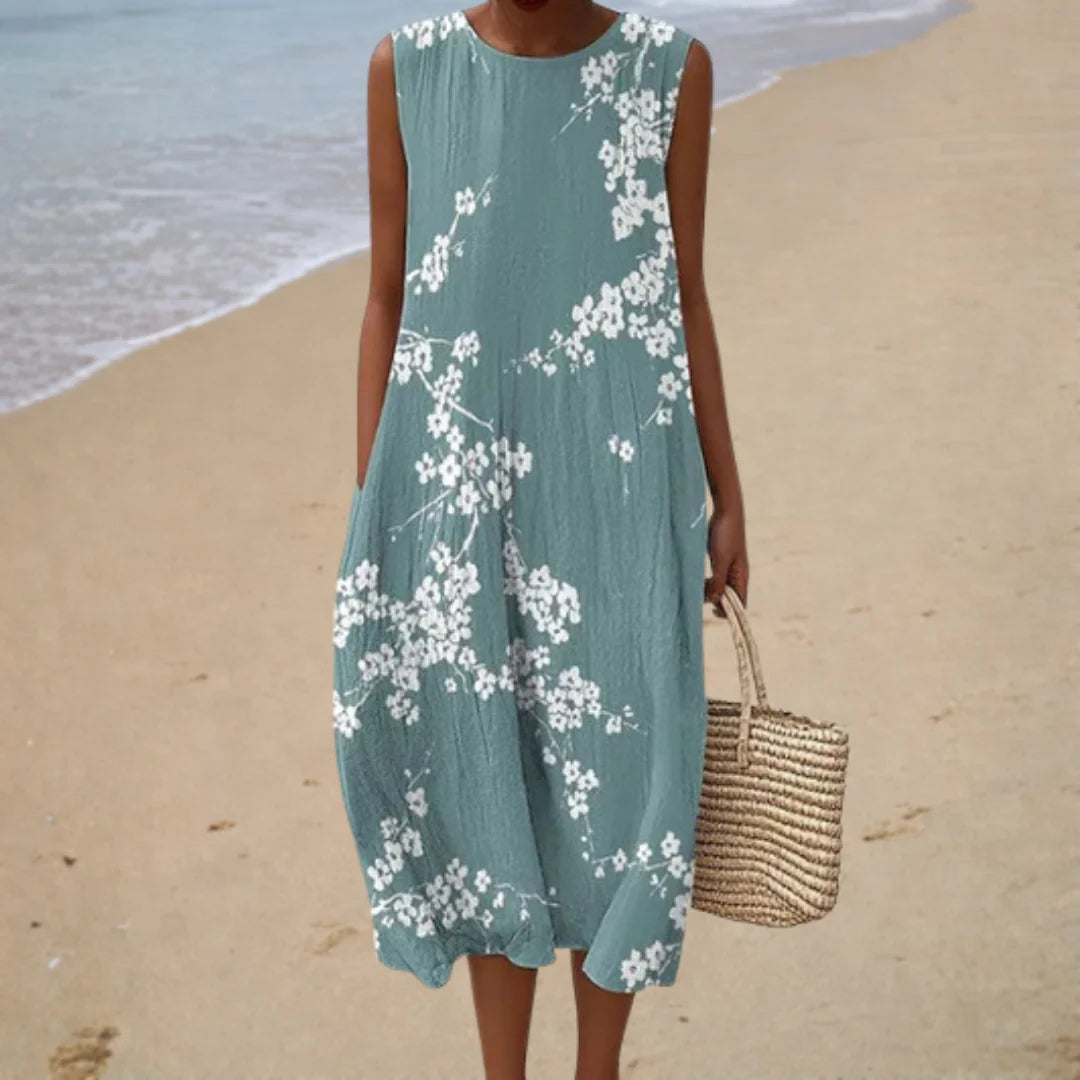 Vestido de Verano Cómodo sin Mangas