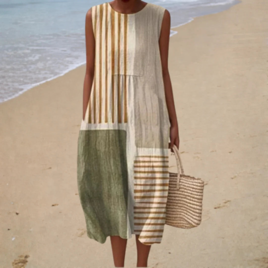 Marina™ | Vestido Midi Contemporáneo