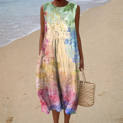 Candela™ | Vestido Midi Bohemio