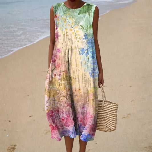 Candela™ | Vestido Midi Bohemio