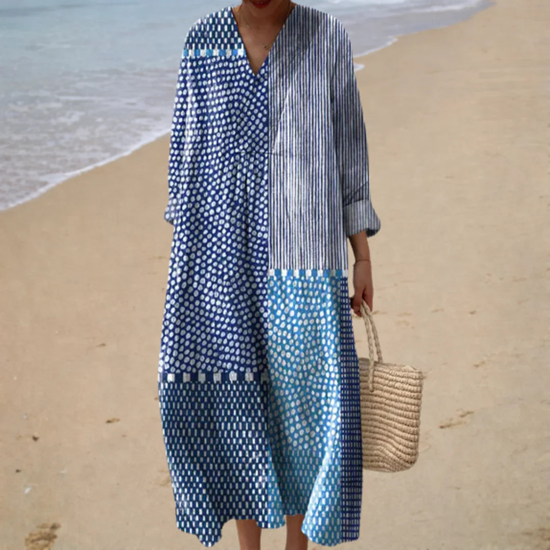 Vestido de Verano Estampado y Favorecedor