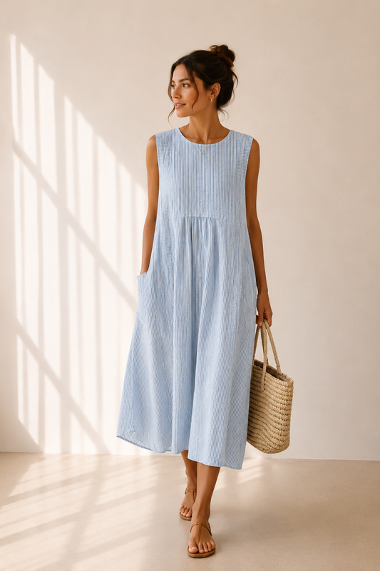 Daniela™ | Vestido Midi Minimalista