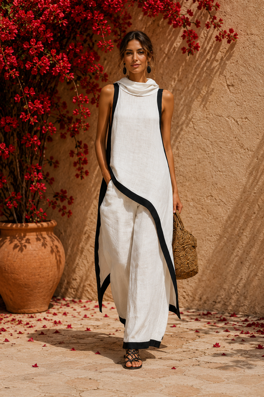 Conjunto Efecto Lino Atemporal con Diseño Minimalista