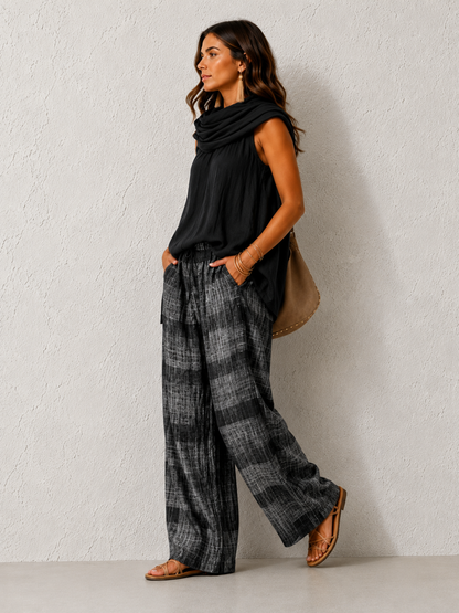 Conjunto Natural Cómodo y Elegante Negro