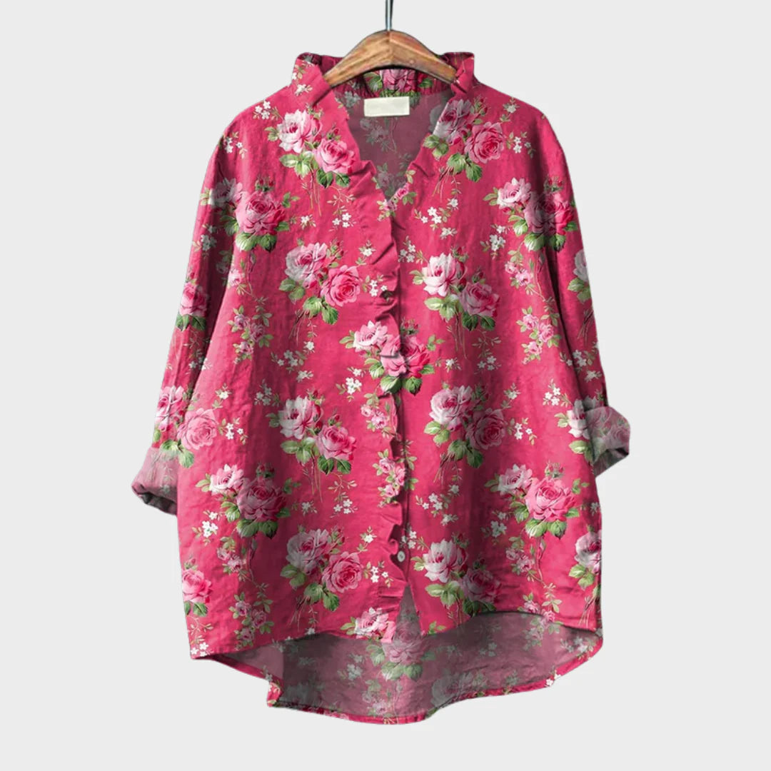 Blusa Primaveral Romántica