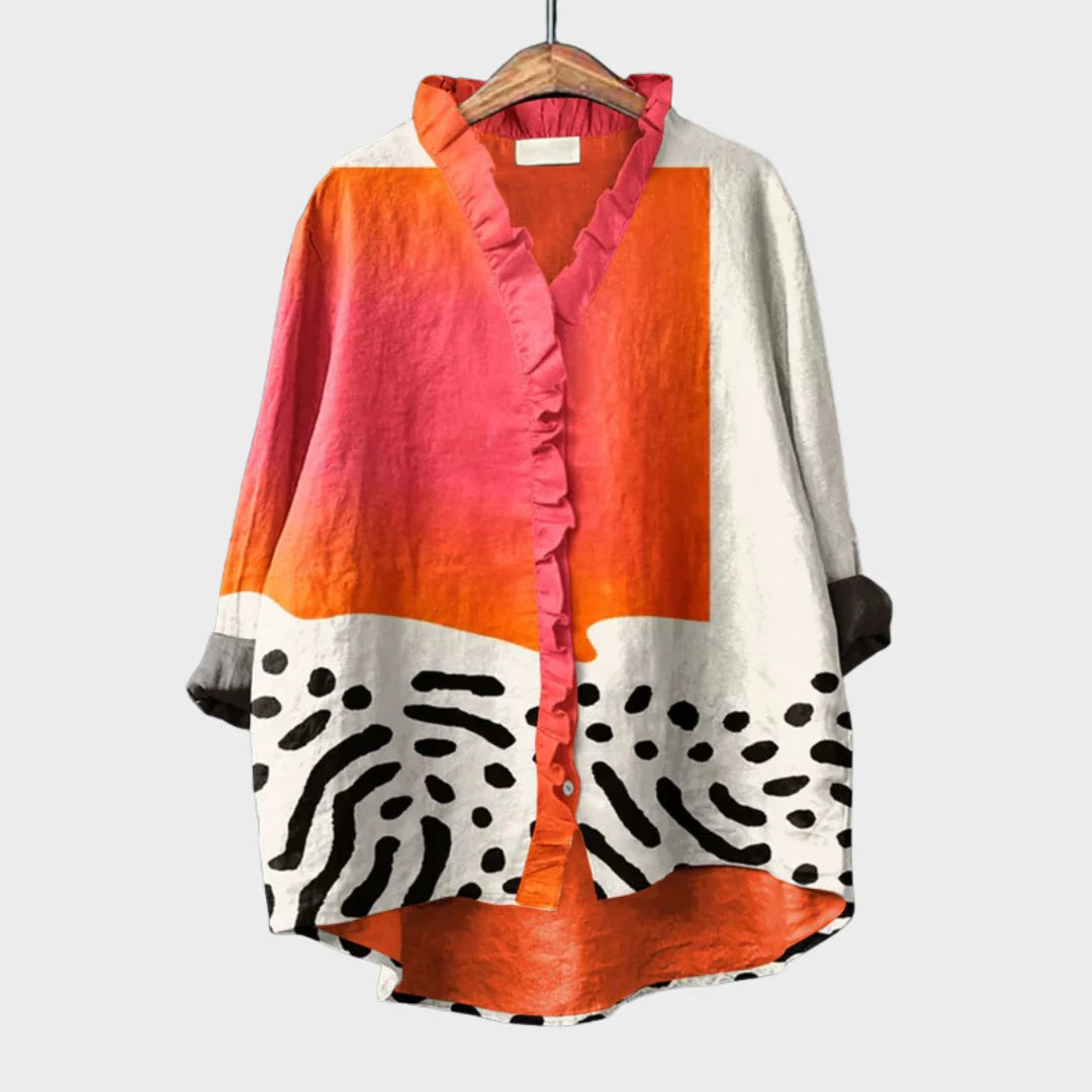 Blusa Gráfica Moderna