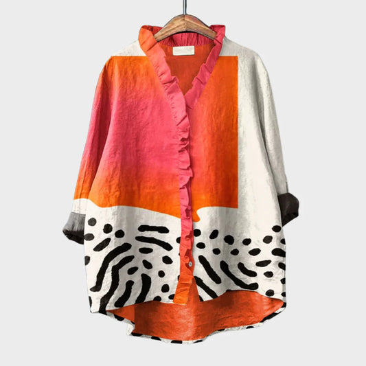 Blusa Gráfica Moderna