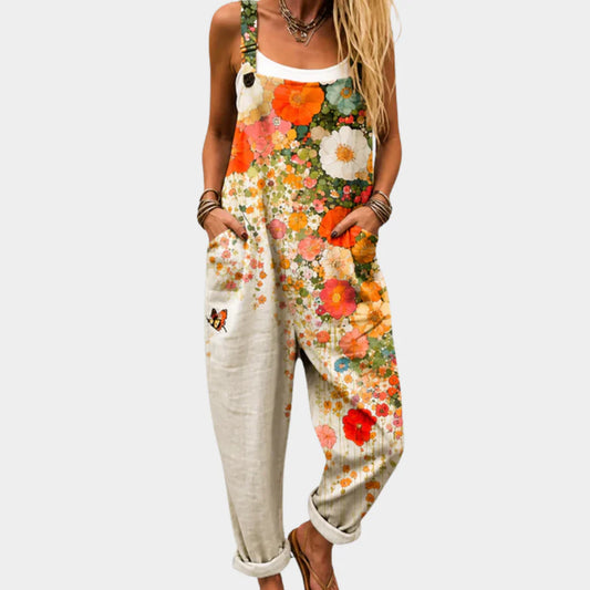 Peto Cómodo con Estampado Floral