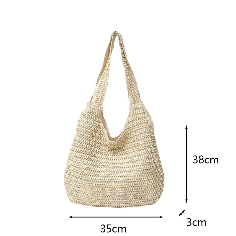 Marina Bolso Tote de Rafia