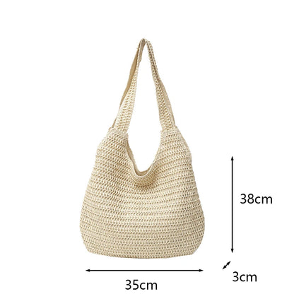 Marina Bolso Tote de Rafia