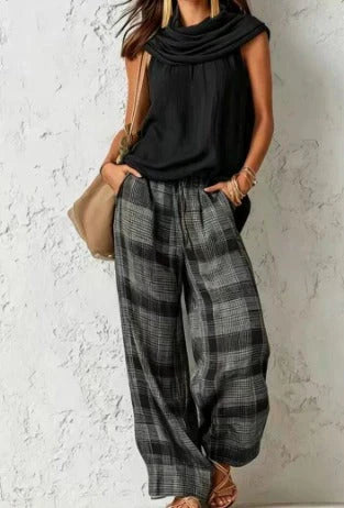 Mara Conjunto Cómodo de Estilo Natural y Elegante