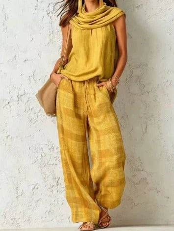 Mara Conjunto Cómodo de Estilo Natural y Elegante