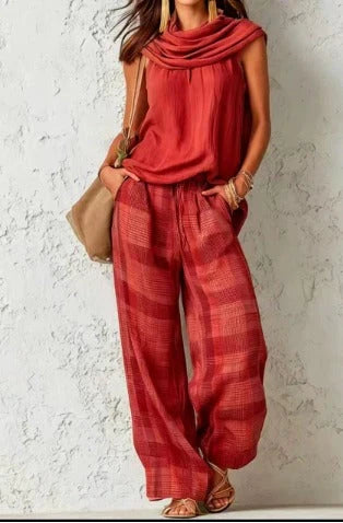 Mara Conjunto Cómodo de Estilo Natural y Elegante