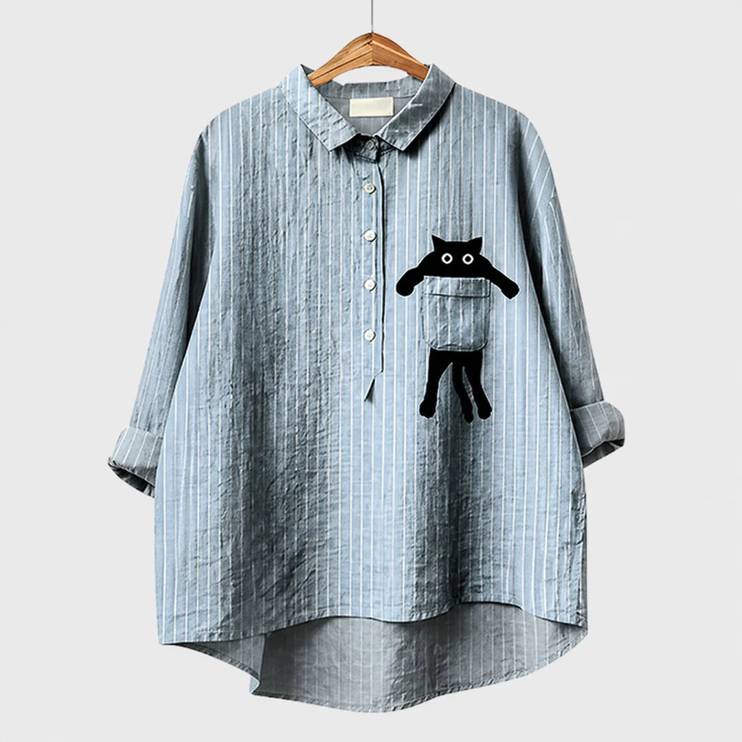 Blusa Rayas Fantasía