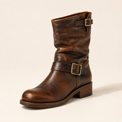 Botas Bancroft de Piel Estilo Vintage