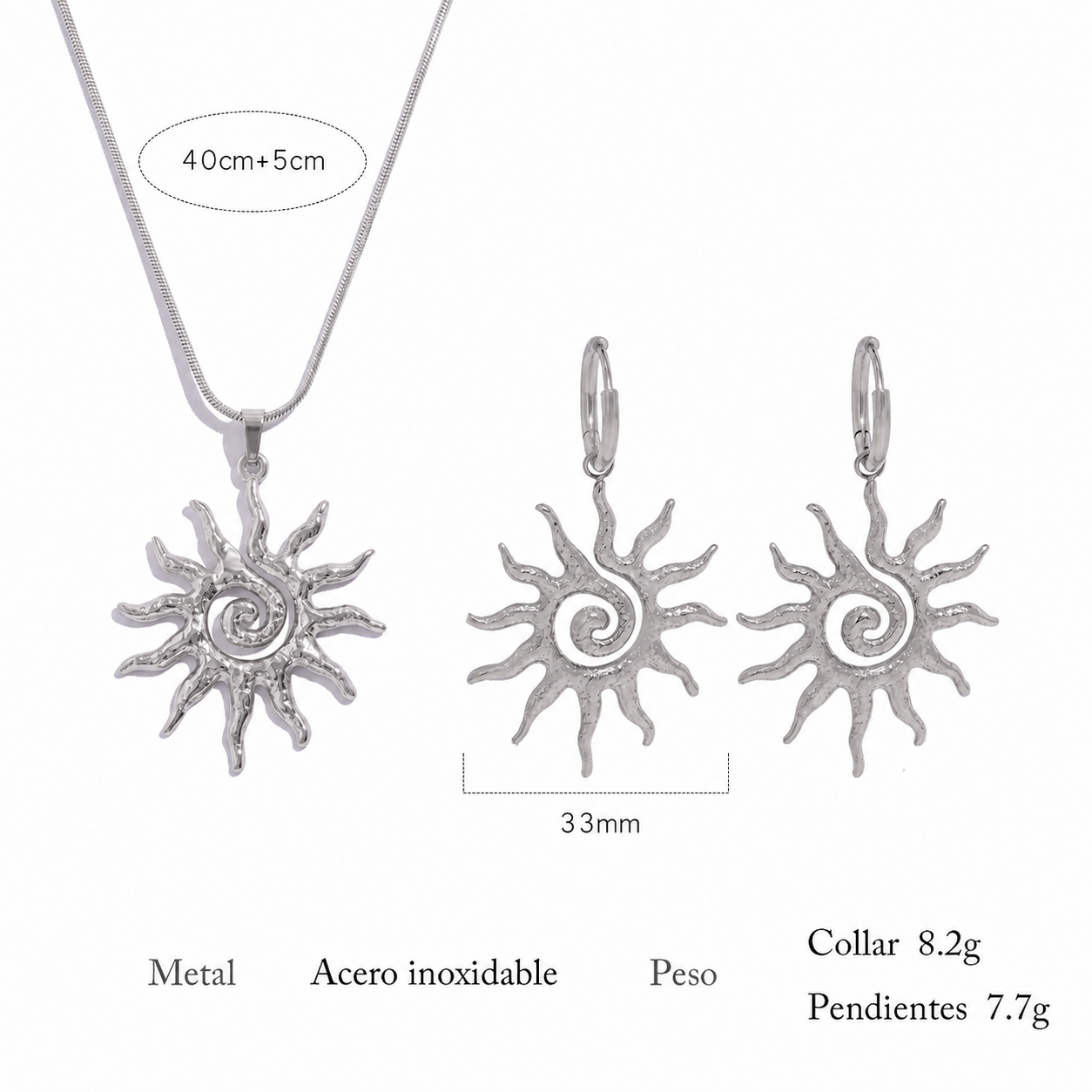 Solea Collar Sol Espiral