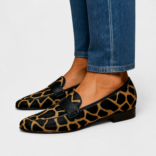 Mocasines Leopardo