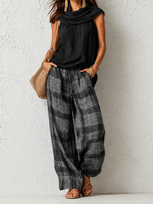 Conjunto Natural Cómodo y Elegante Negro
