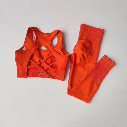 Martina Conjunto Deportivo Active de Top y Leggings de Cintura Alta