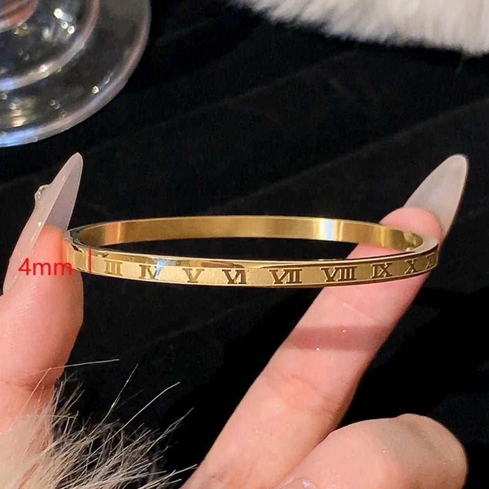 Nerea Colección Pulseras de Acero Inoxidable con Circonitas