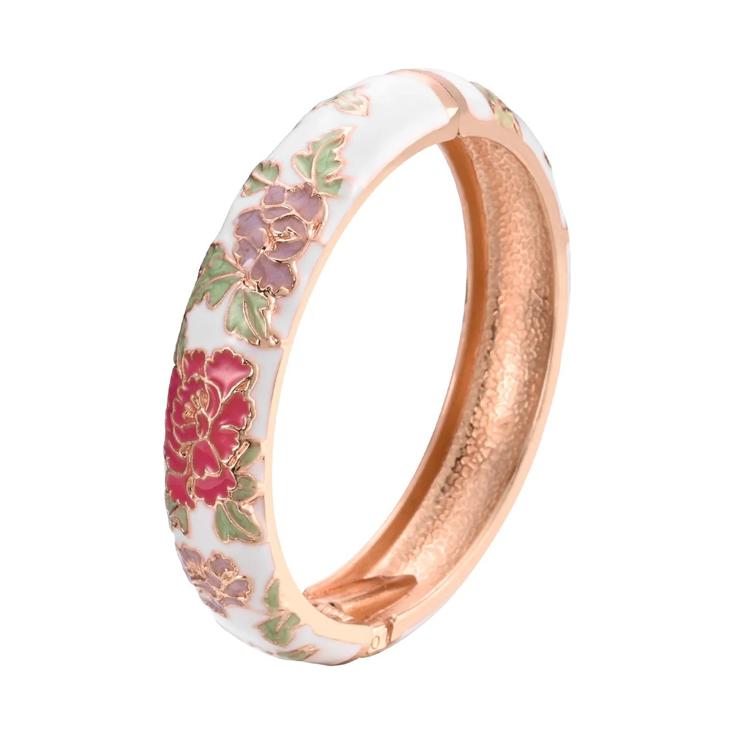 Azahara Colección Pulseras Esmaltadas con Motivos Florales