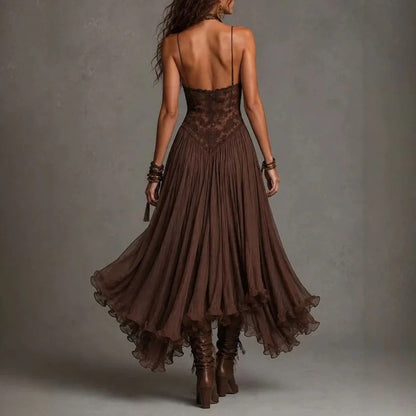 Adriana Vestido Encaje Bohemio