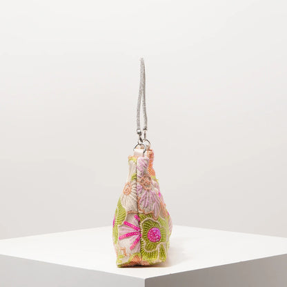 Amalia Bolso Bordado Flores Silvestres