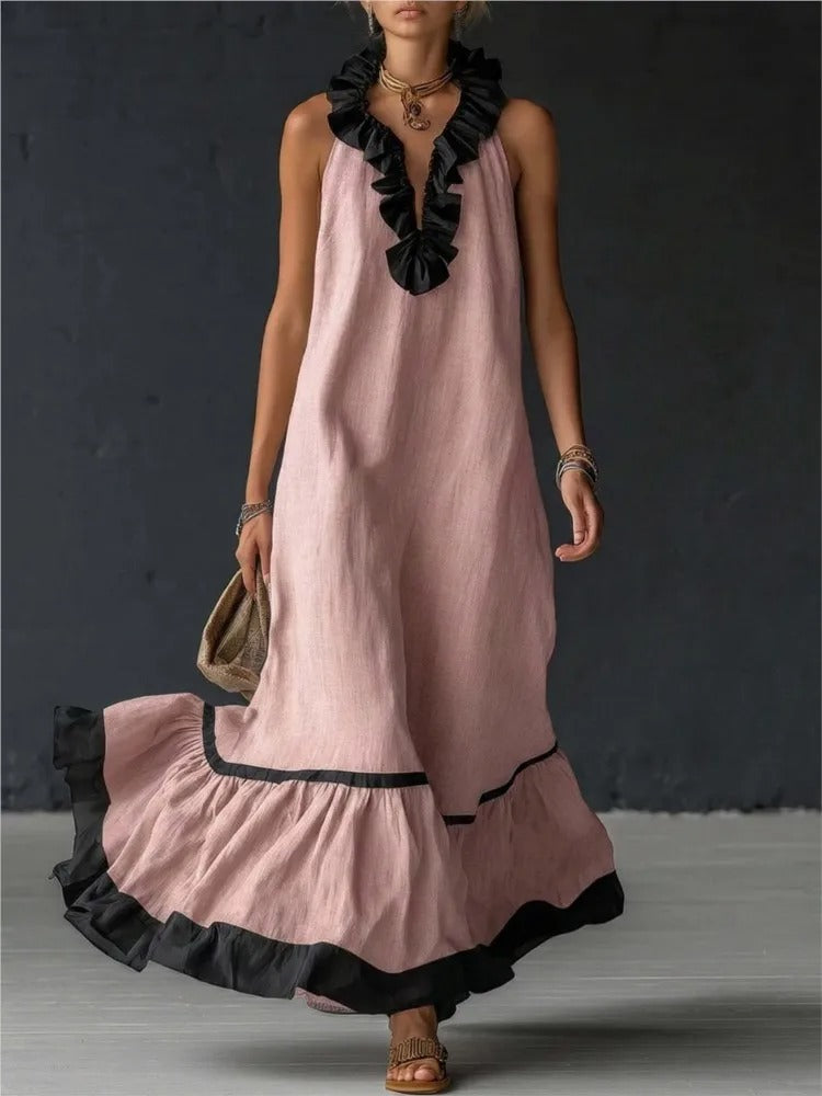 Serena Vestido Maxi Bohemio