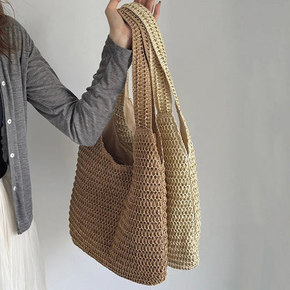 Marina Bolso Tote de Rafia
