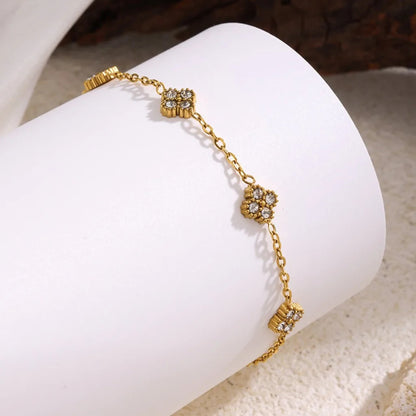Fiorella Pulsera de Flores Sofisticada