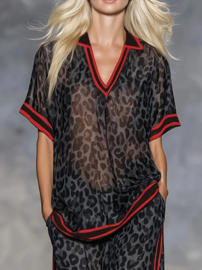Siena Conjunto Animal Print de Dos Piezas