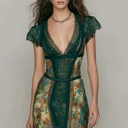 Daniela Vestido Maxi Floral