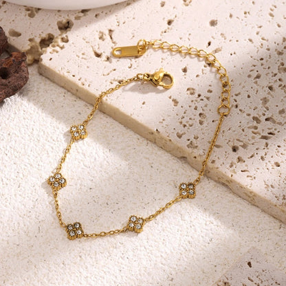 Fiorella Pulsera de Flores Sofisticada