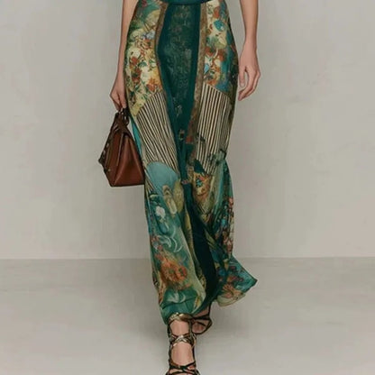 Daniela Vestido Maxi Floral