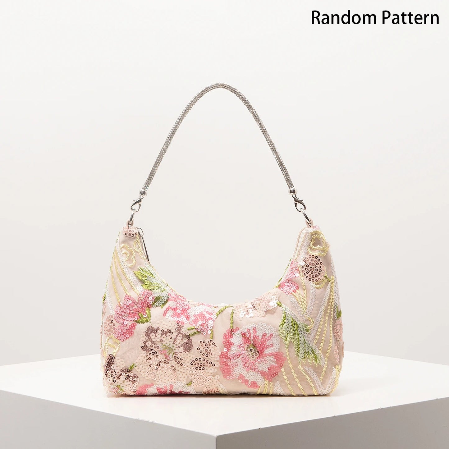 Amalia Bolso Bordado Flores Silvestres