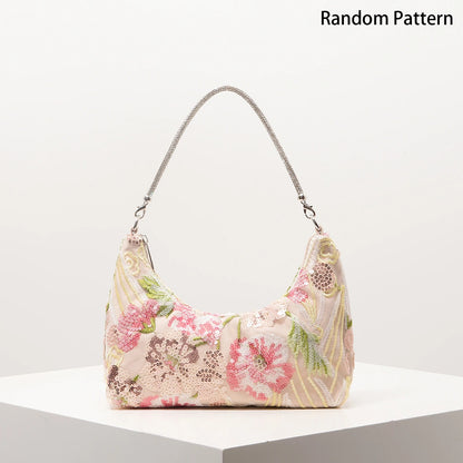 Amalia Bolso Bordado Flores Silvestres
