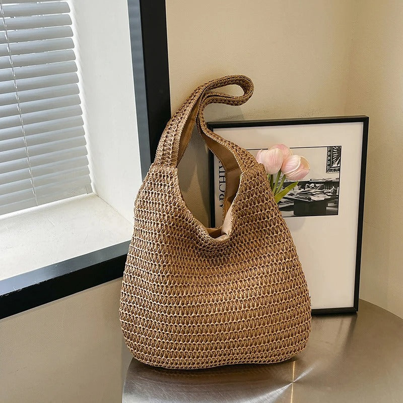 Marina Bolso Tote de Rafia