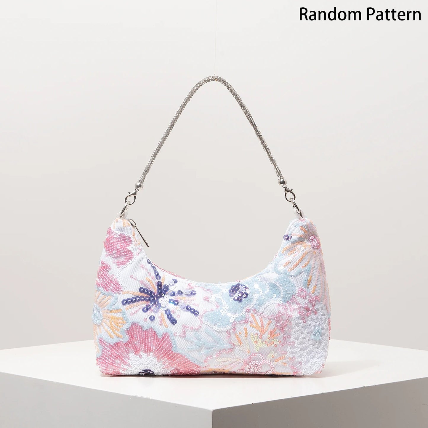 Amalia Bolso Bordado Flores Silvestres