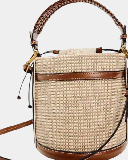 Vera Bolso Saco de Estilo Trenzado
