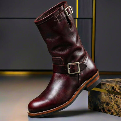 Botas Bancroft de Piel Estilo Vintage